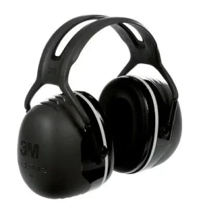 3M Peltor - X5A Gehörschutz m. Kopfbügel 37 dB // Schwarz