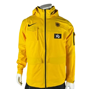 Regenjacke DLV-Edition Männer - Gelb Schwarz